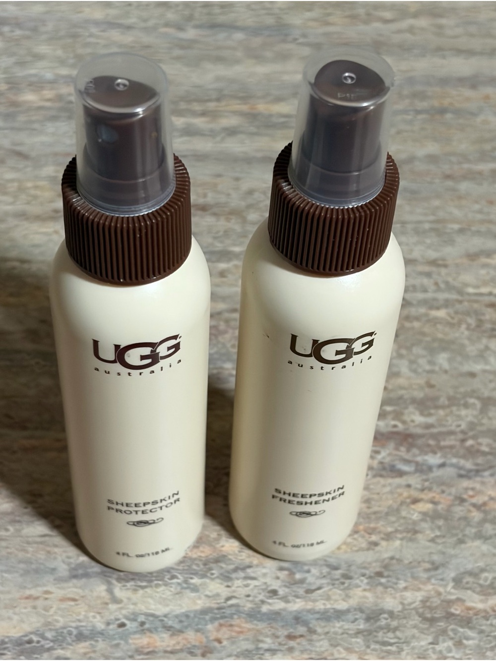 UGG Sheepskin Protector and Freshener Spray - Cream Bottles